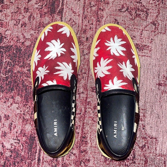 AMIRI Shoes - AMIRI slip on Palm sneakers